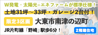 大東市南津の辺町