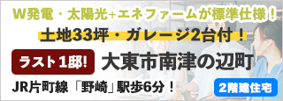 大東市南津の辺町